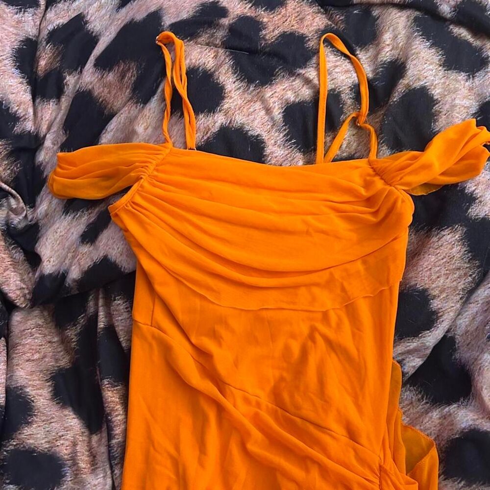 Women's Orange Dress